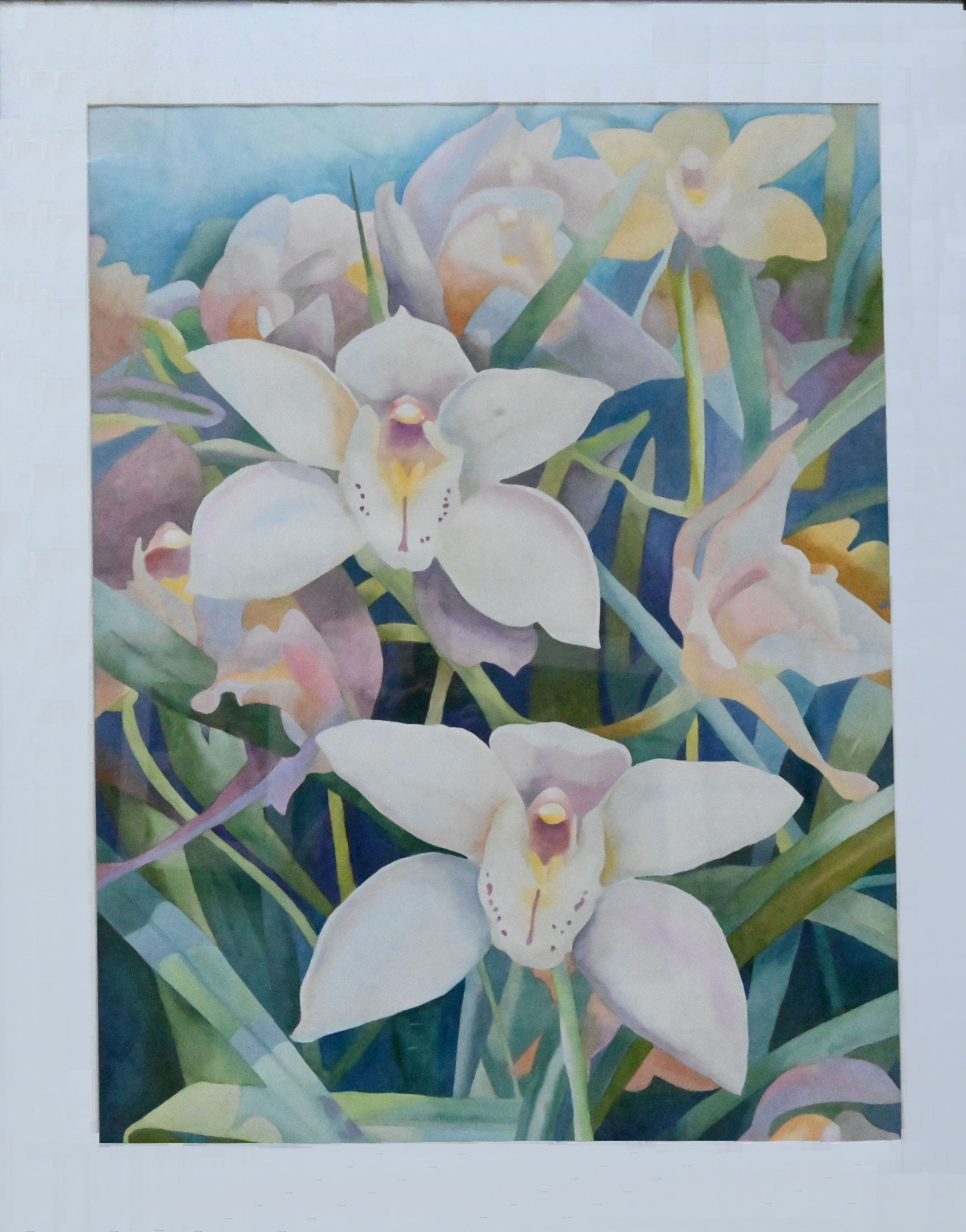 Linda Bastian - Two White Orchids