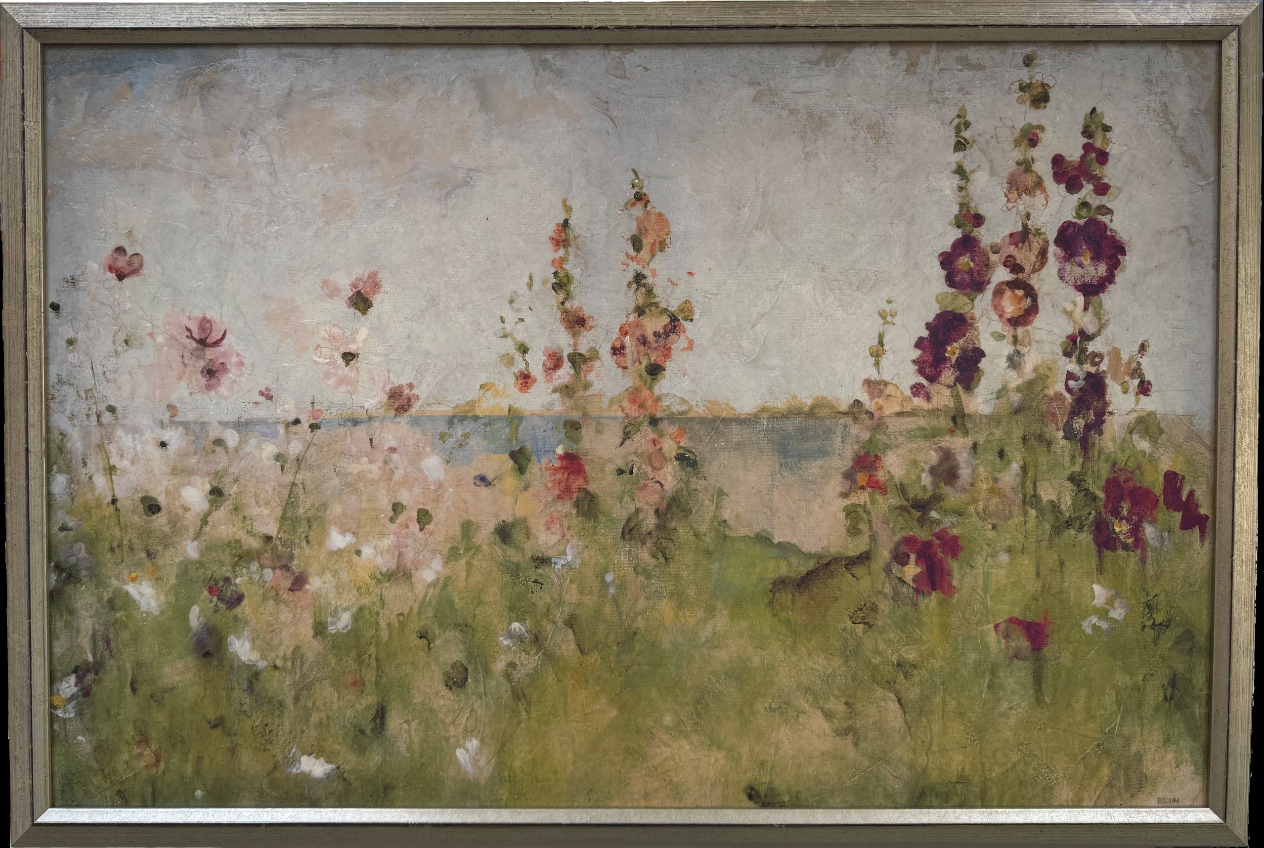 Cheri Blum - Hollyhocks