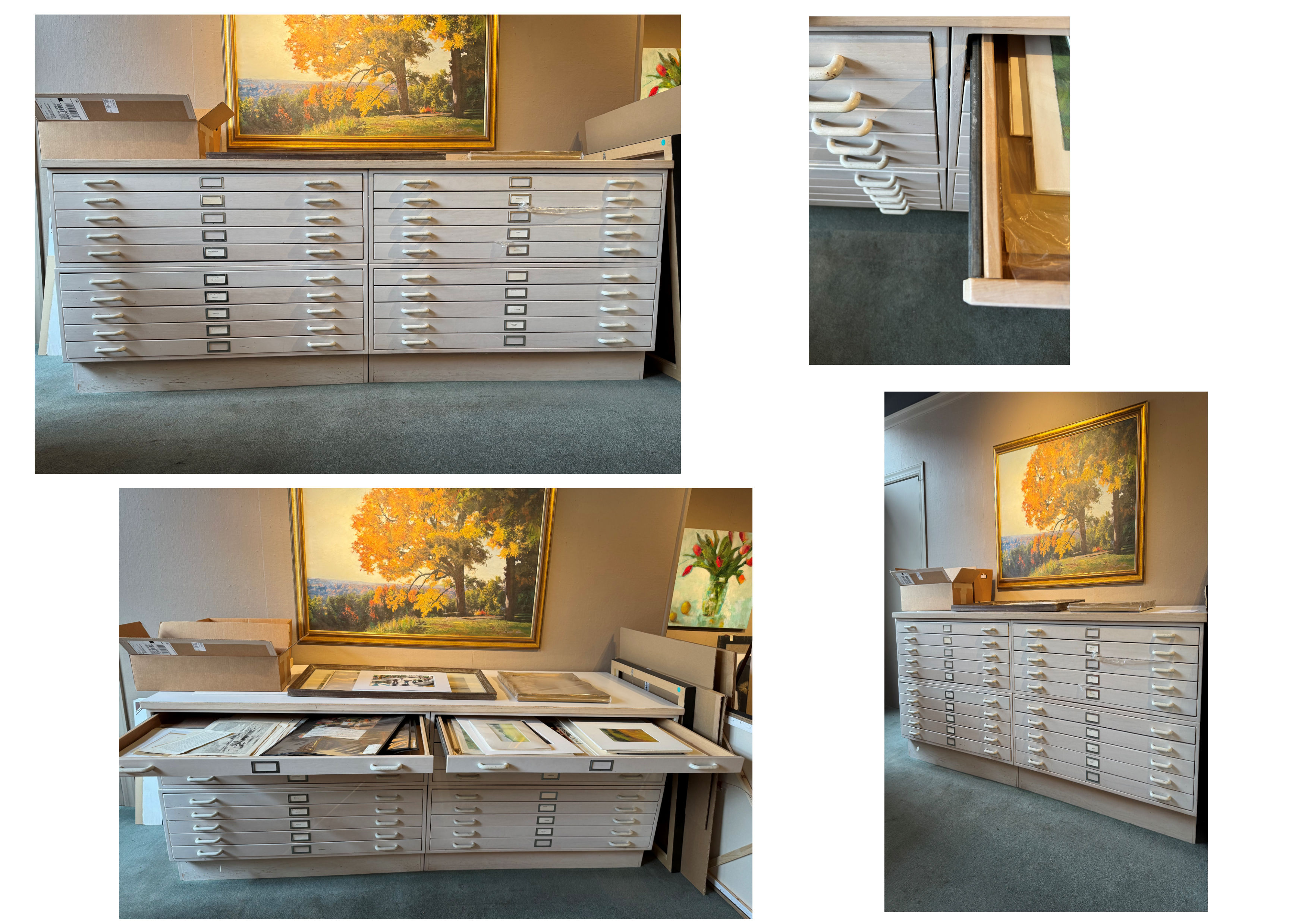 4 Unit 5 Drawer Flat Files