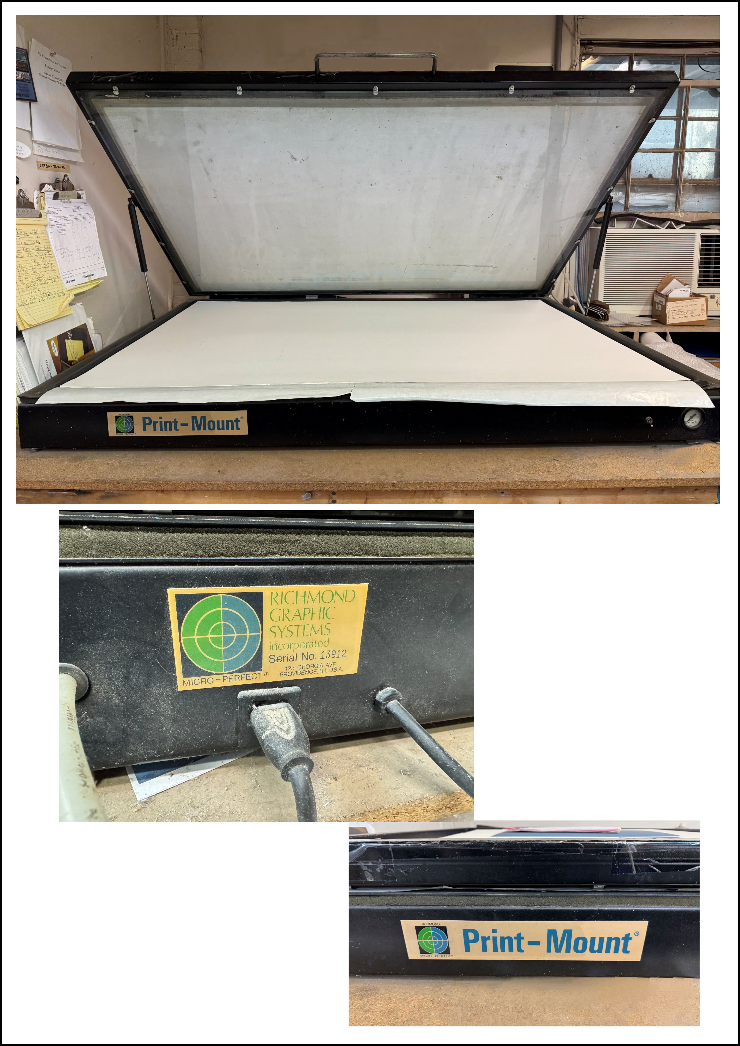 Richmond cold vacuum press