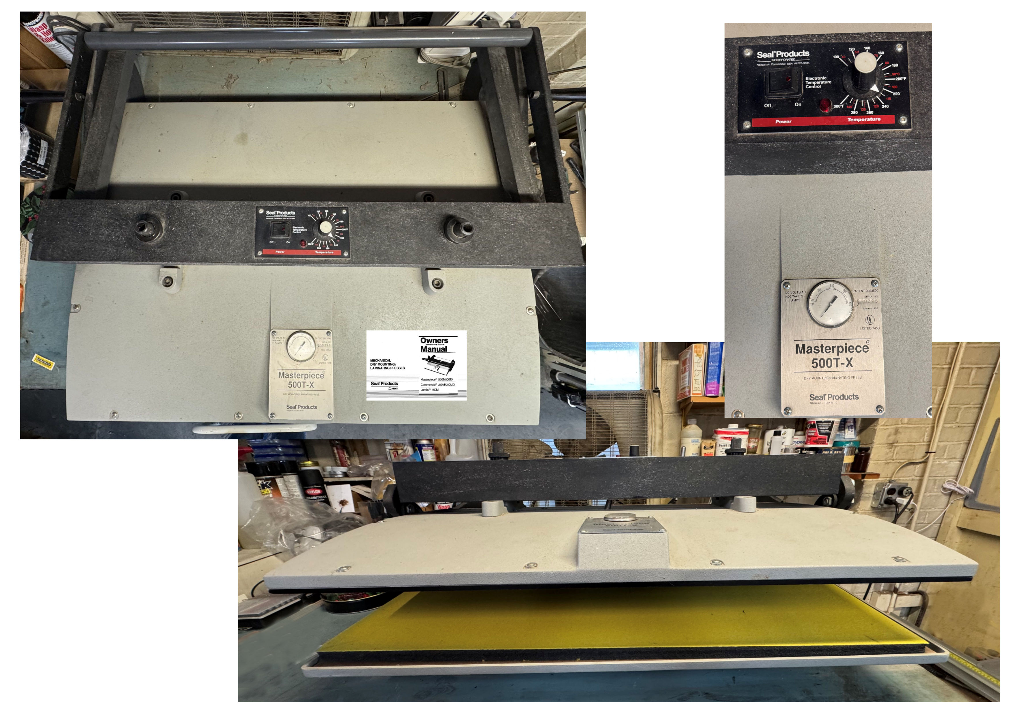 Seal Masterpiece 500T-X Dry Mount Press