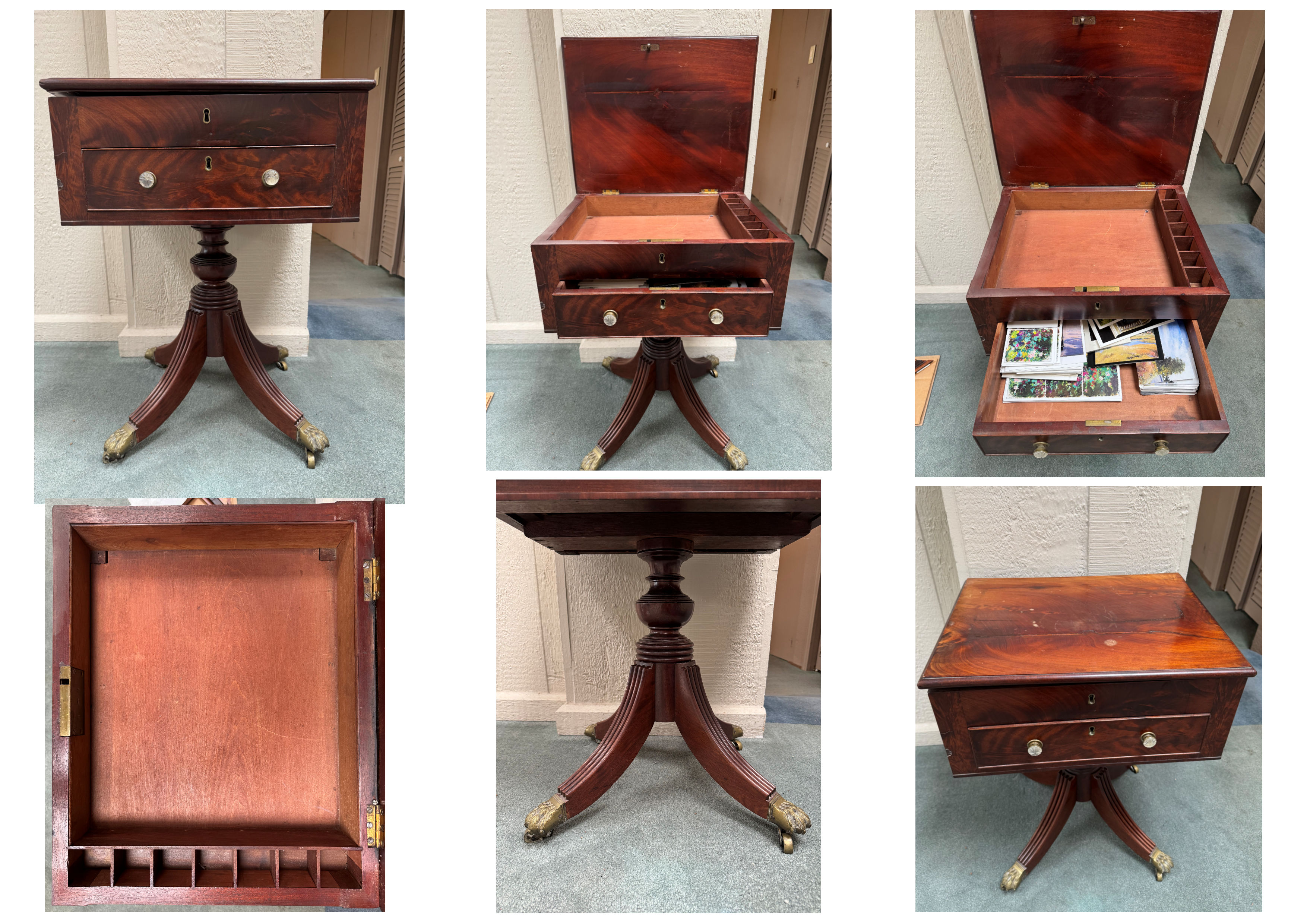 19th Century Work/Sewing Table