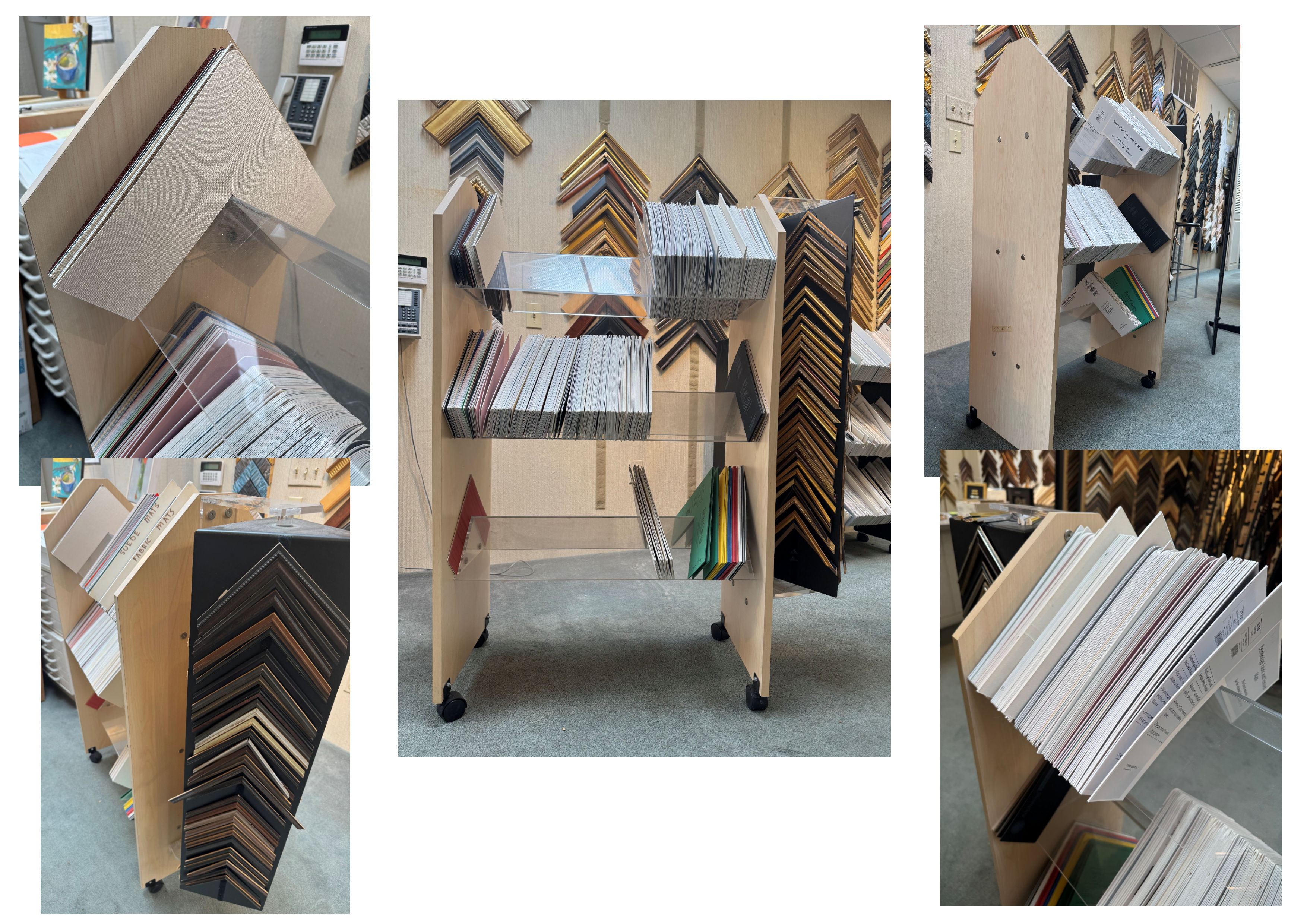 Mat & Frame Samples Rack