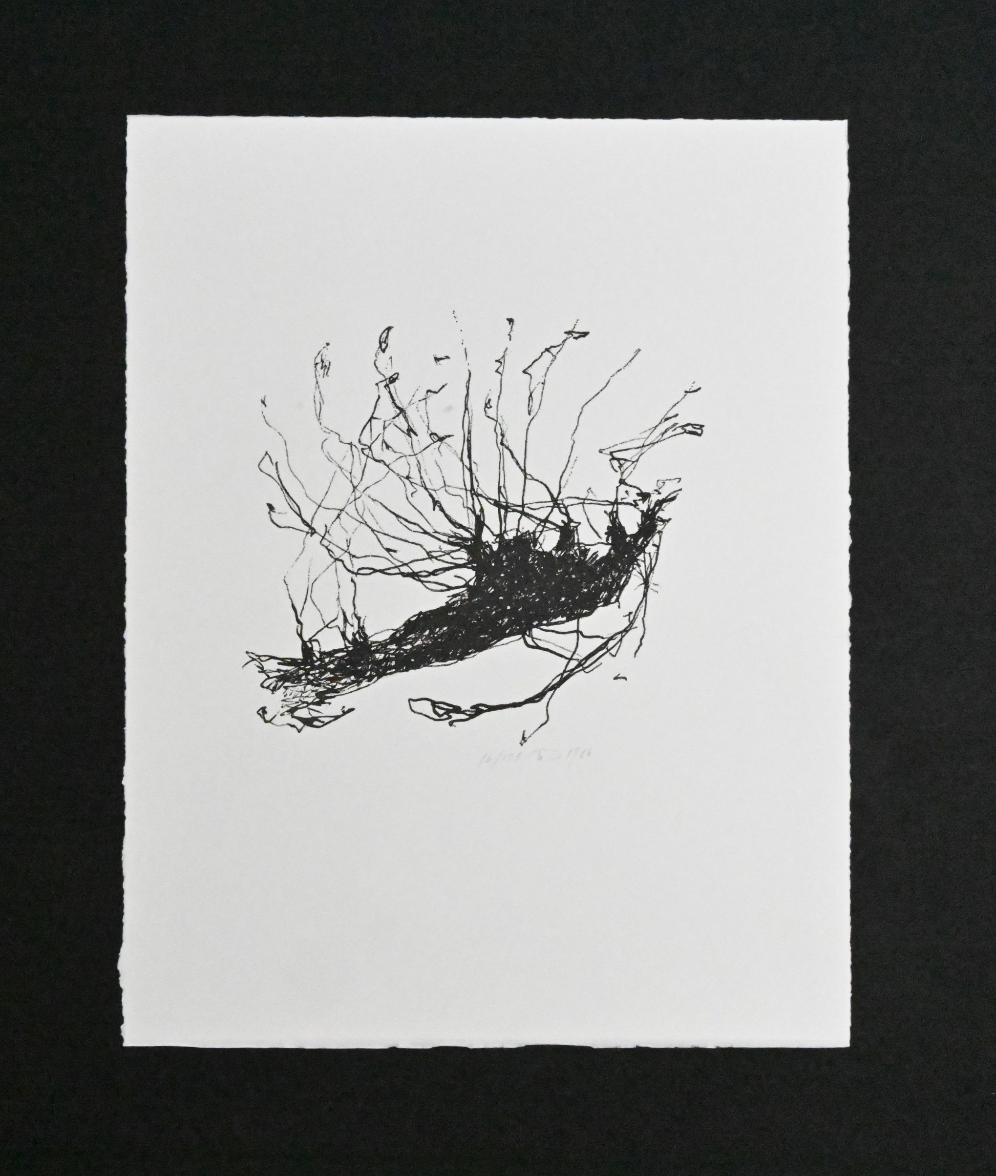 Russel Chatham - Relief Print #3