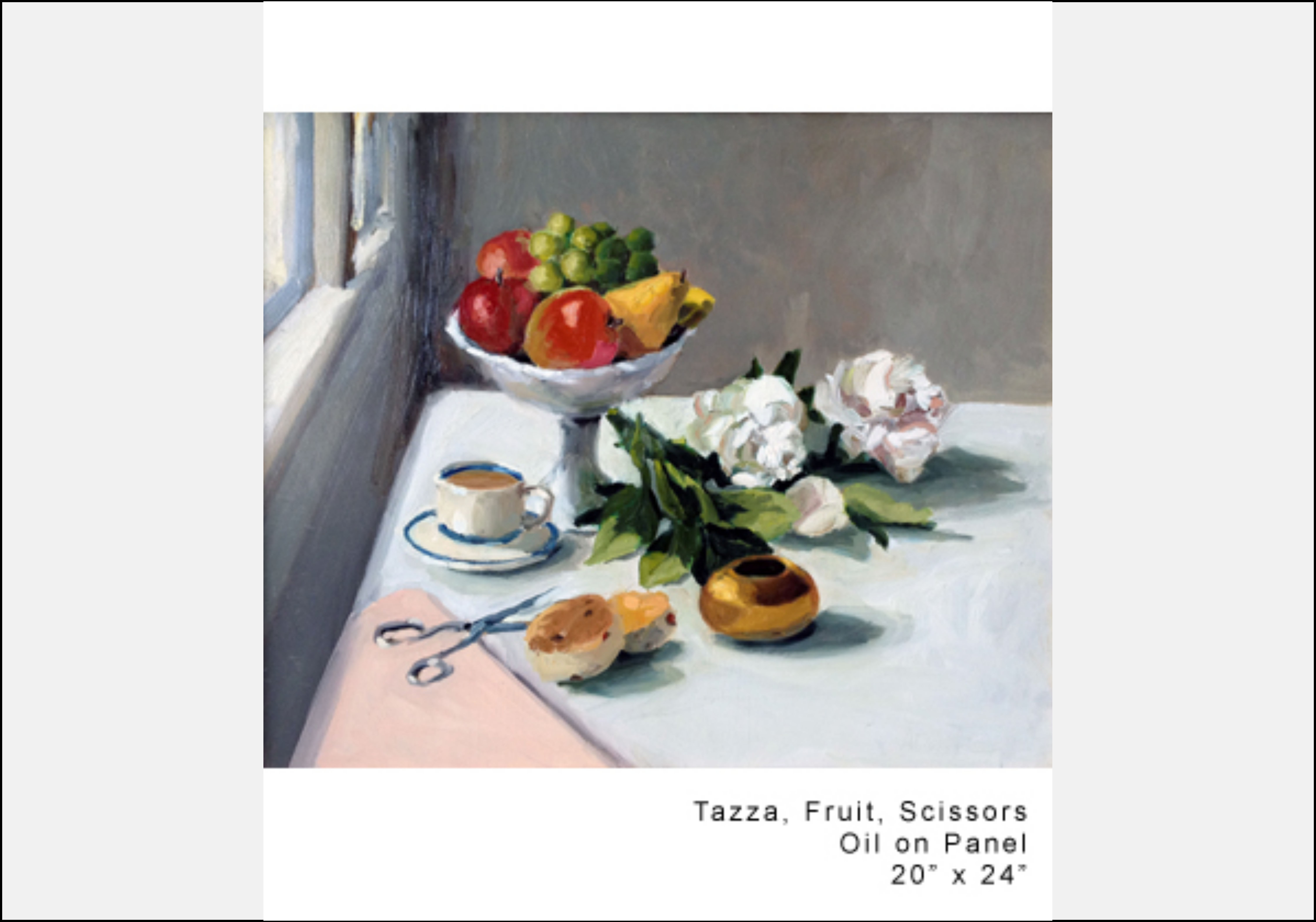 Tazza, Fruit, Sissors