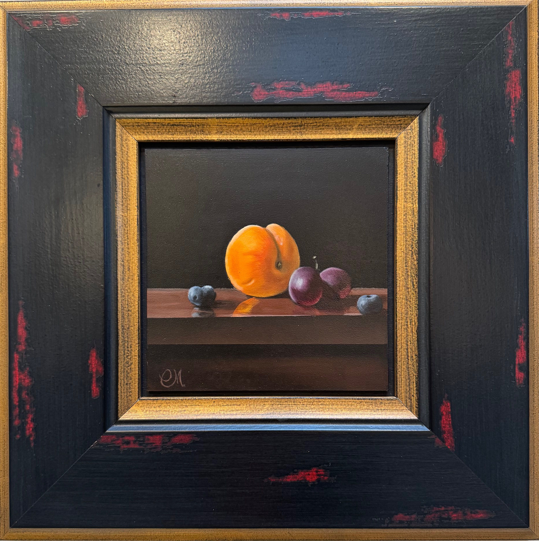 Cleveland  Morris - Apricot, Grapes, & Blueberries